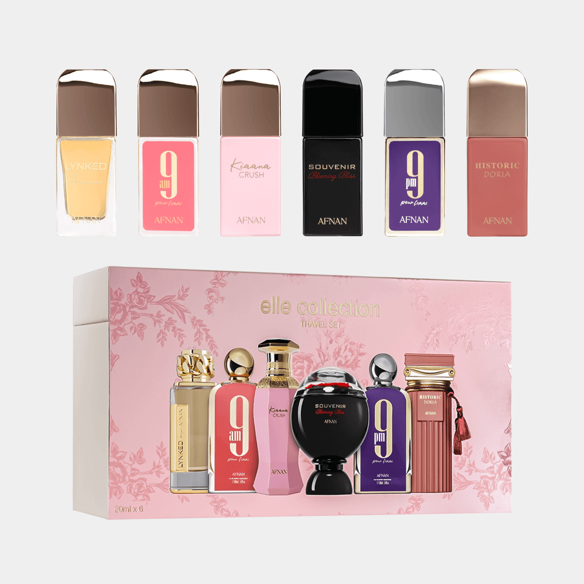 ELLE COLLECTION TRAVEL SET 20ML (SET OF 6)